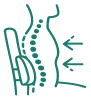 LumbarEase™ Support (spine positioning) 